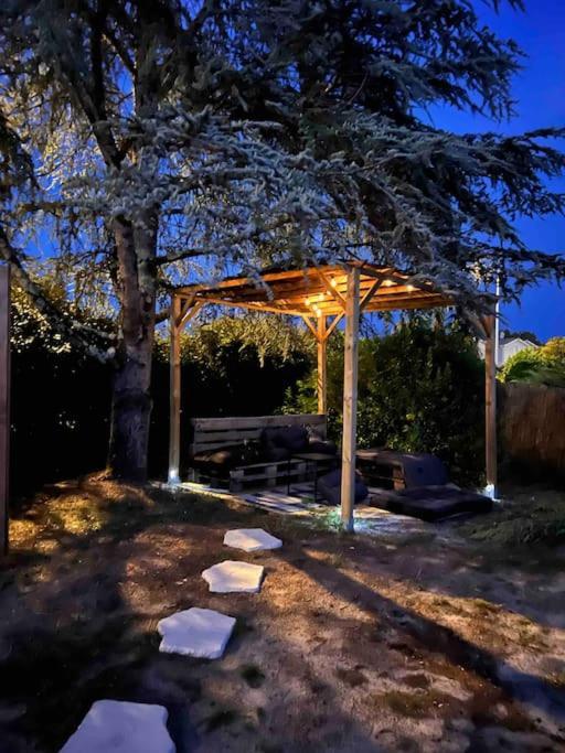 Agreable Maison Landaise Proche Du Lac Sanguinet Εξωτερικό φωτογραφία